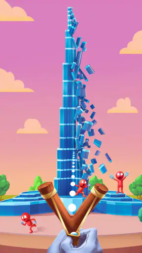 Slingshot Smash: Schießplatz screenshot