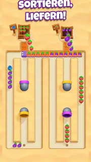 Snacky Dash: Food Maze Puzzle screenshot 1