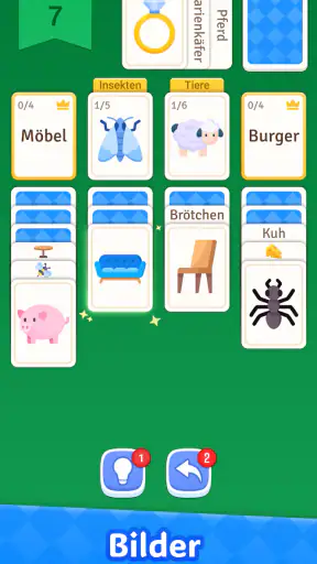 Solitaire Associations Journey screenshot