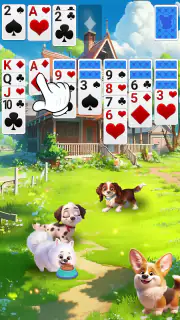 Solitaire: Haustierstadt screenshot 6