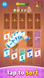 Solitaire Stack Sort screenshot 1