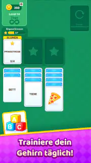 Solitaire Words & Pictures screenshot 2