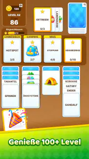 Solitaire Words & Pictures screenshot 3