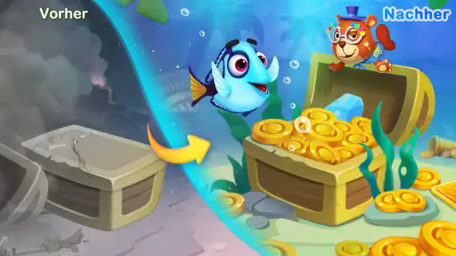 Solitär-3D-Fisch screenshot