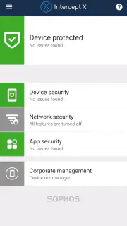 Sophos Intercept X for Mobile screenshot 1