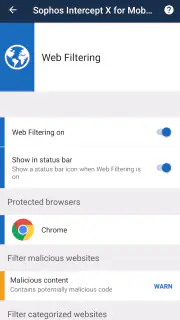 Sophos Intercept X for Mobile screenshot 4