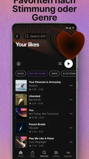 SoundCloud: Neue Musik hören screenshot