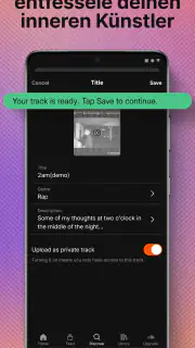SoundCloud: Neue Musik hören screenshot 6
