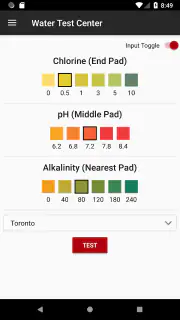 Spa Water Test by Canadian Spa screenshot 1