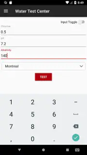Spa Water Test by Canadian Spa screenshot 5