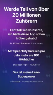 Speechify: KI-Vorlese-App screenshot 8