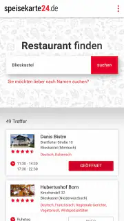 speisekarte24.de screenshot 3