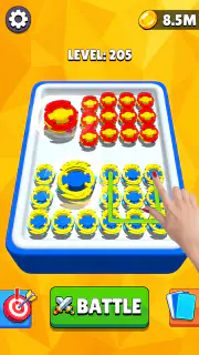 Spinner Merge Fight Spiel screenshot 2