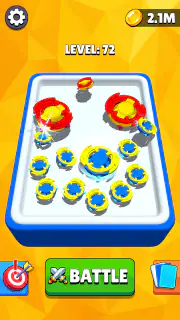 Spinner Merge Fight Spiel screenshot 3