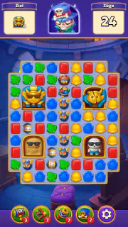Spooky Suites: Match-3-Puzzle screenshot 1