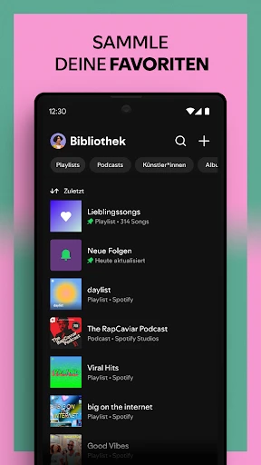 Spotify: Musik und Podcasts screenshot