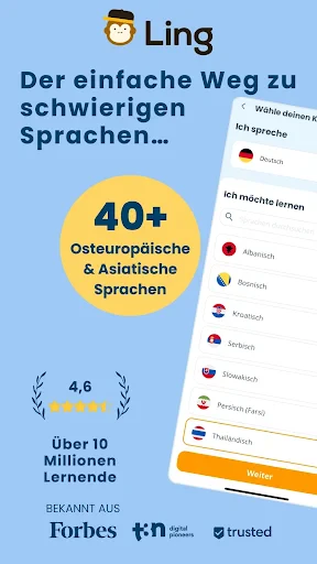 Sprachen lernen mit Ling screenshot