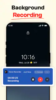 Sprachrekorder & Sprachnotizen screenshot 6