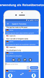 Sprechen und übersetzen screenshot 2