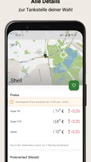 Spritpreise - günstig Tanken screenshot 3