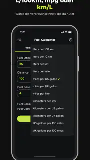 Spritrechner: Verbrauch screenshot 2