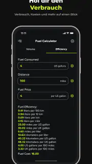 Spritrechner: Verbrauch screenshot 5