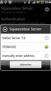 SqueezePlayer screenshot 2