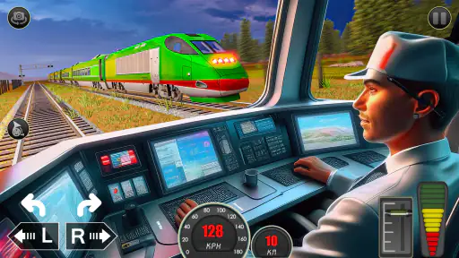 Stadt Bahn Treiber- Bahn Spiel screenshot 3