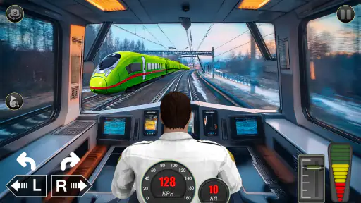 Stadt Bahn Treiber- Bahn Spiel screenshot 6