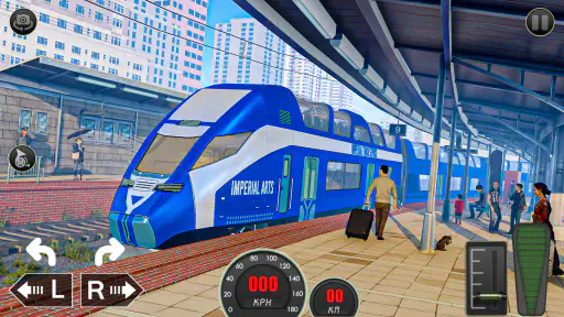 Stadt Bahn Treiber- Bahn Spiel screenshot 7
