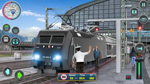 Stadt Bahn Treiber- Bahn Spiel screenshot 8