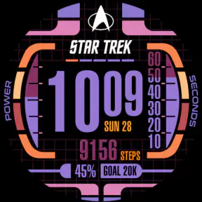 Star Trek LCARS SE Watch Face screenshot 6