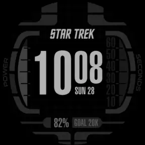 Star Trek LCARS SE Watch Face screenshot 8
