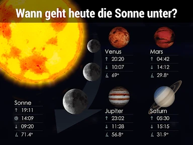 Star Walk 2: Sternenhimmel App screenshot
