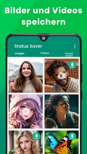 Statusschoner-Status speichern screenshot