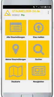 Staumelder MOBILE screenshot 1