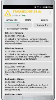 Staumelder MOBILE screenshot 2