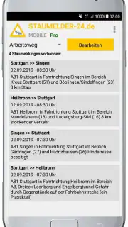 Staumelder MOBILE screenshot 3