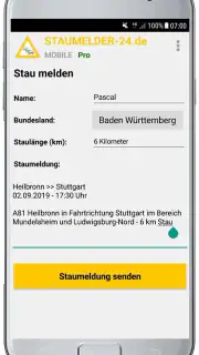 Staumelder MOBILE screenshot 5