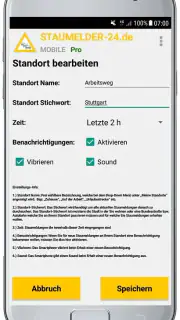 Staumelder MOBILE screenshot 7