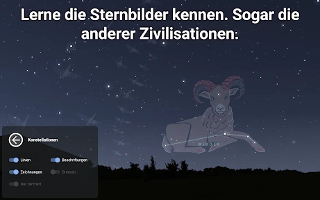 Stellarium Mobile：Sternenkarte screenshot