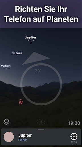 Stellarium Mobile：Sternenkarte screenshot