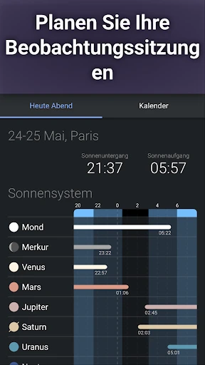Stellarium Mobile：Sternenkarte screenshot