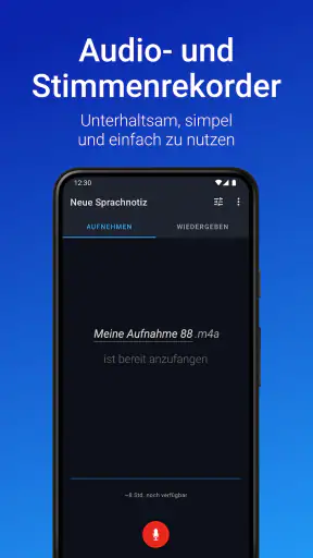 Stimmrekorder Plus screenshot