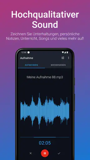 Stimmrekorder Plus Profi screenshot