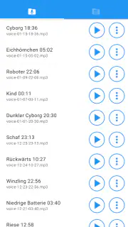 Stimmwandler mit Effekten screenshot 7