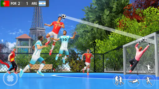 Straßenfußball: Futsalspiele screenshot 2