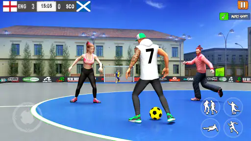 Straßenfußball: Futsalspiele screenshot 4