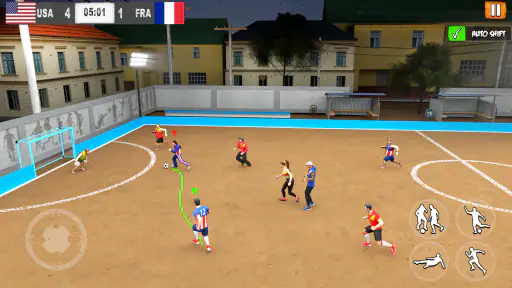 Straßenfußball: Futsalspiele screenshot 5