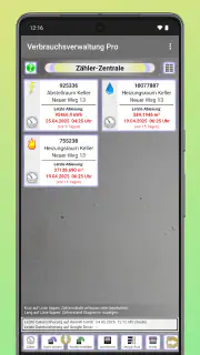 Strom & Zählerverwaltung screenshot 2
